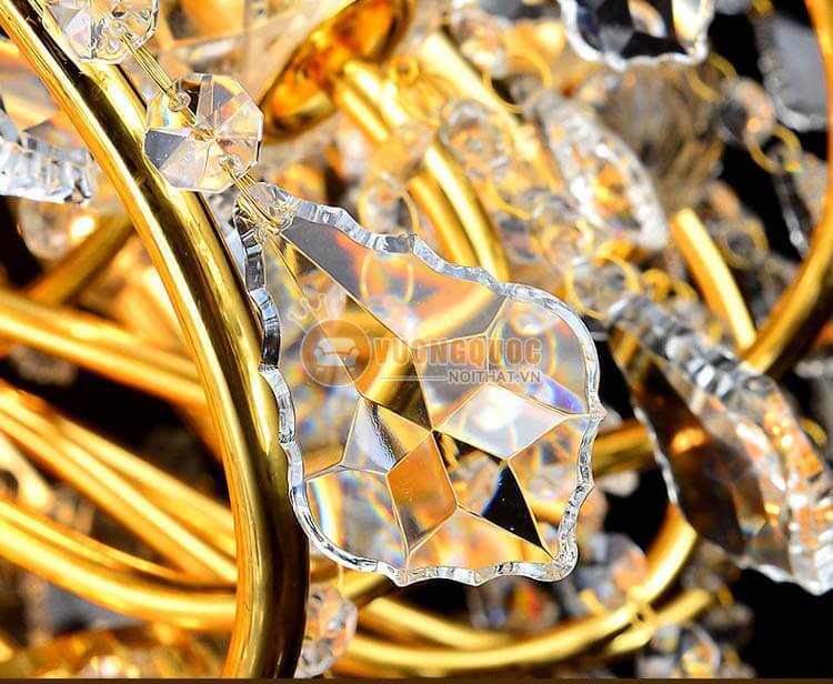 Đèn chùm pha lê phong cách châu âu CM187-18